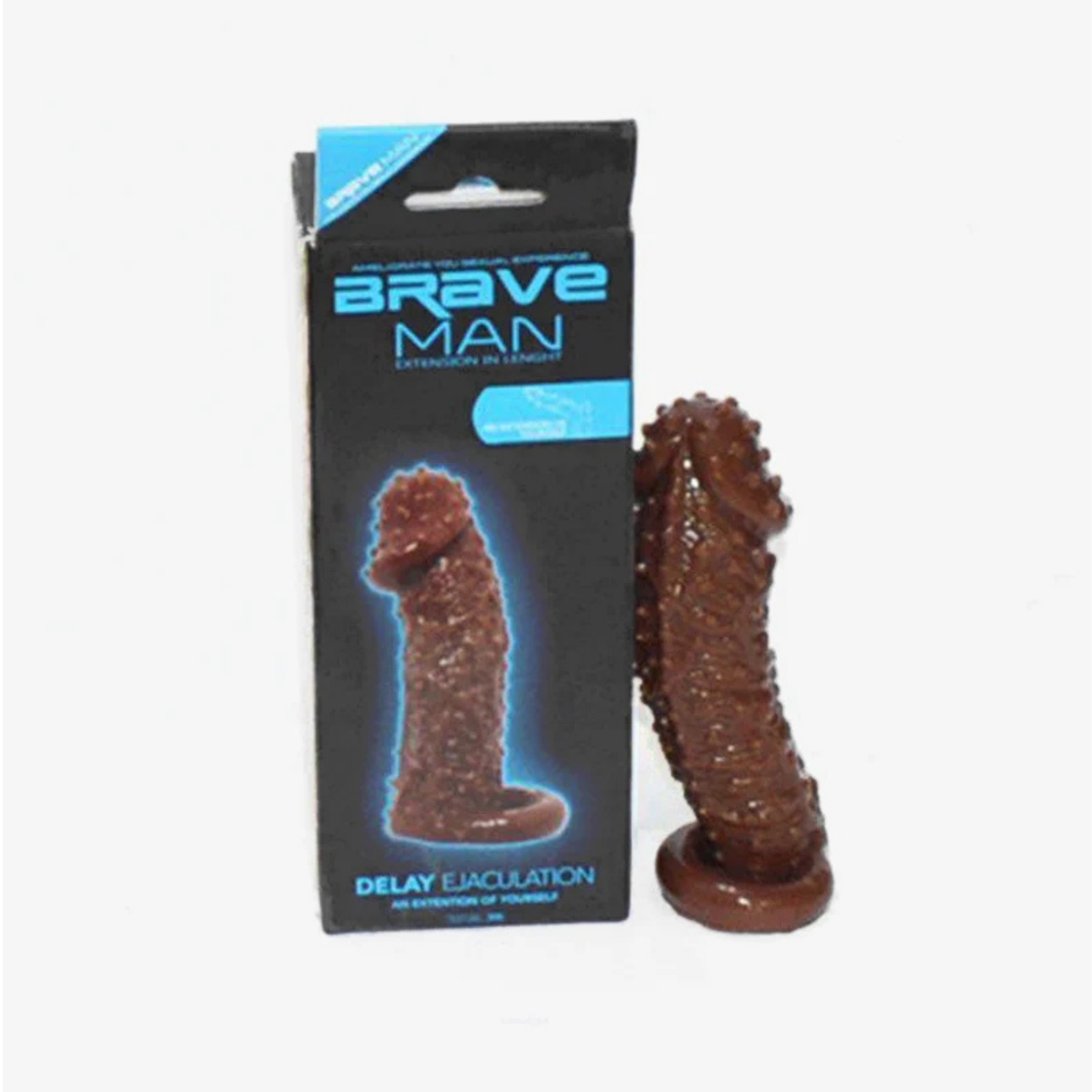 Brave Man Penis Sleeve Choco Color